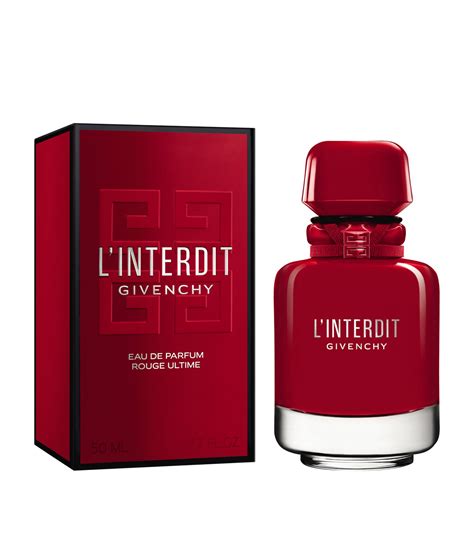 givenchy red lights|givenchy l interdit rouge ultimate.